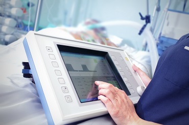 Touch screen used in the healthcare industry